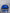 1999-2004 Mustang SN95 Cobra wide-body kit by SHIROKAI on blue Mustang rear view