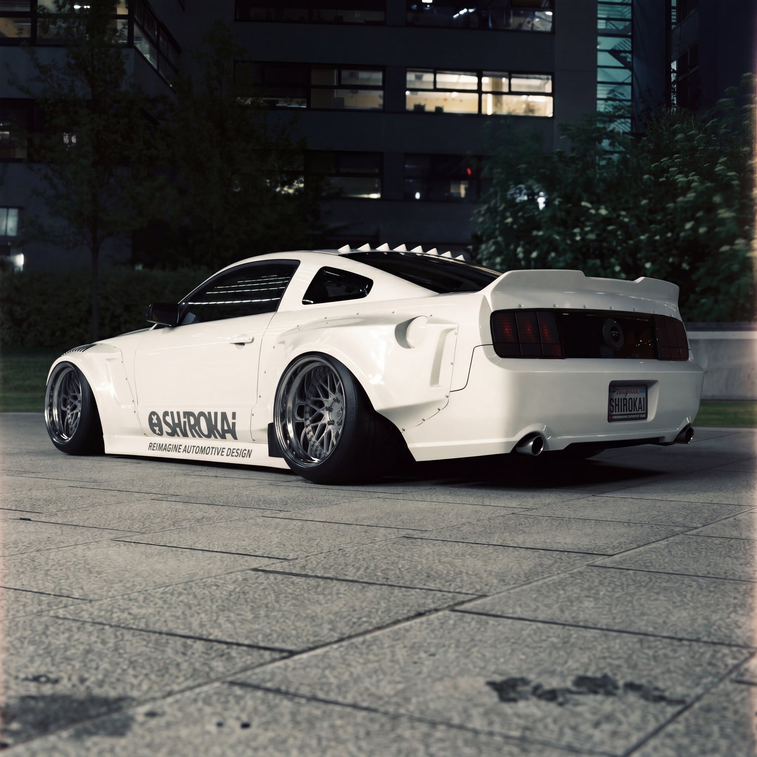 SHIROKAI Ford Mustang S197 Widebody Kit (2005–2009)