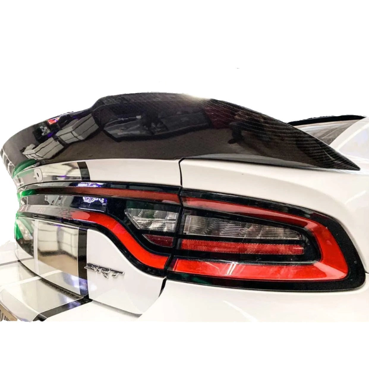 2015-2024 Dodge Charger Carbon Fiber Ducktail Spoiler