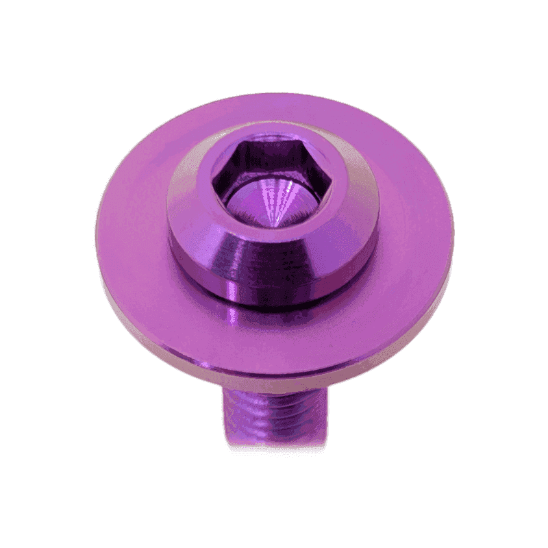 ZSPEC Body Kit Fastener, Titanium Angled-Head Style M6x25mm w