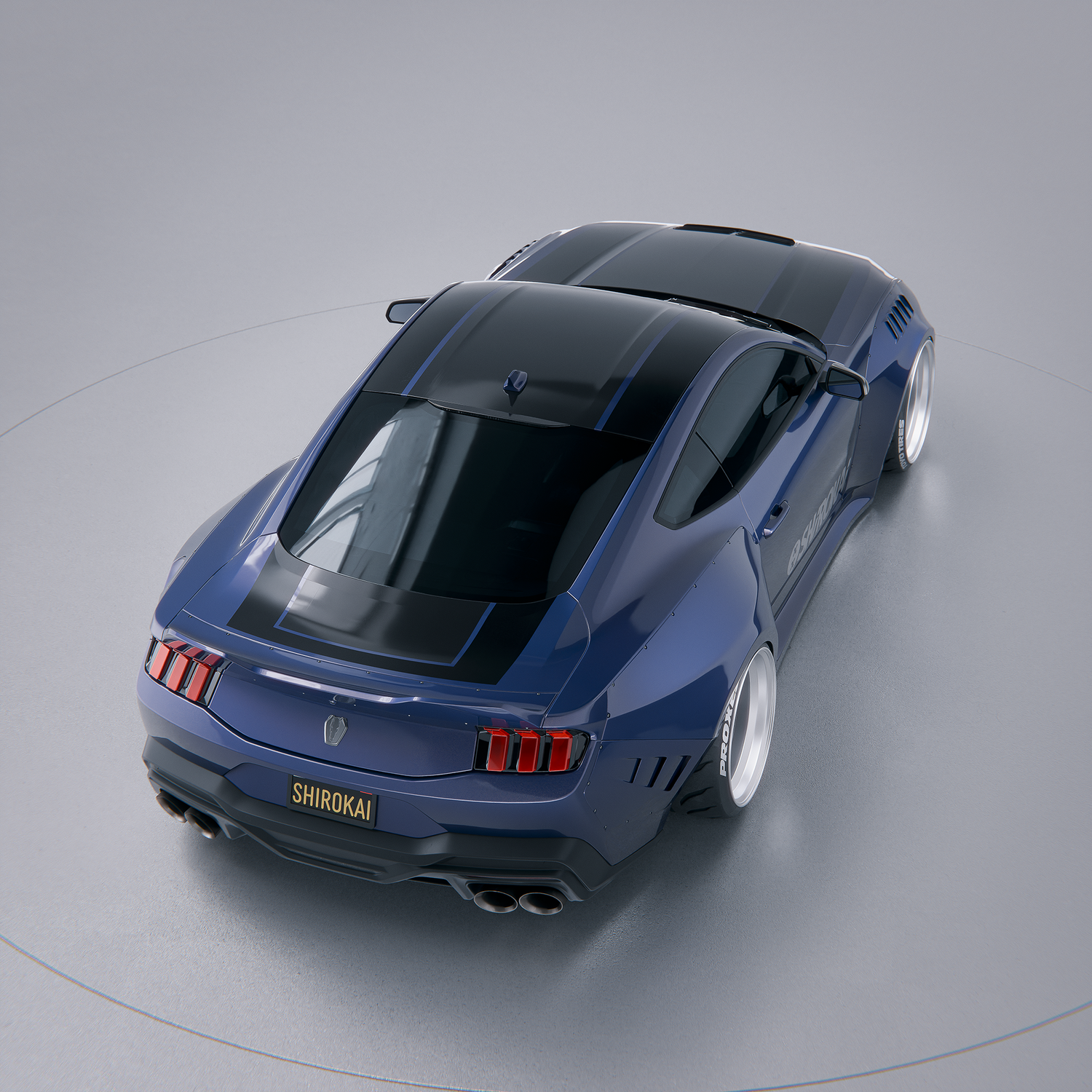 SHIROKAI Ford Mustang DARKHORSE 2025 Widebody kit