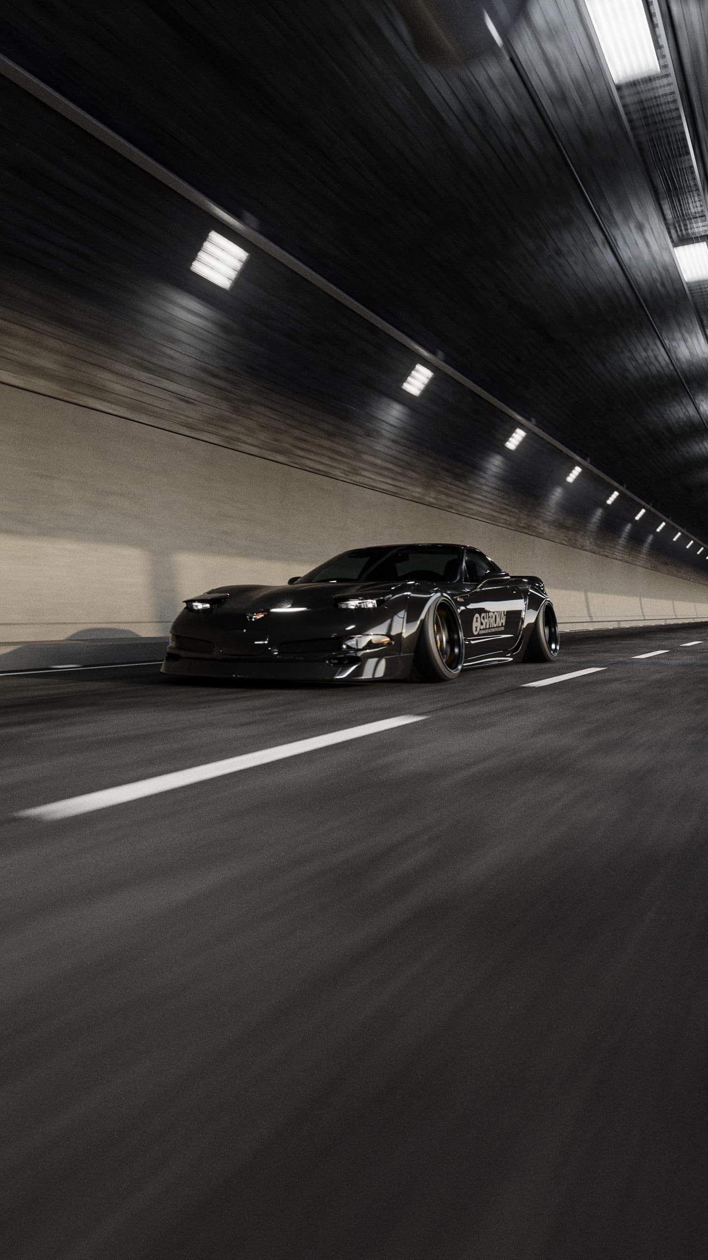 SHIROKAI Corvette C5 Widebody kit