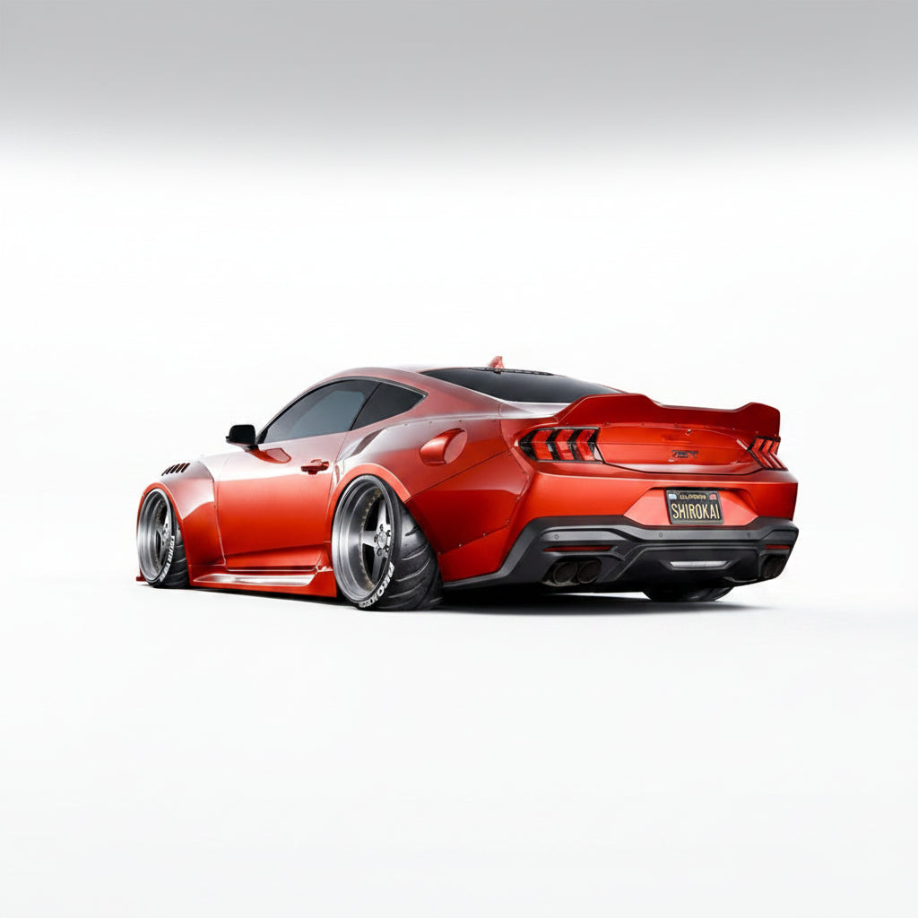 NEW 2025 Mustang widebody kit SHIROKAI