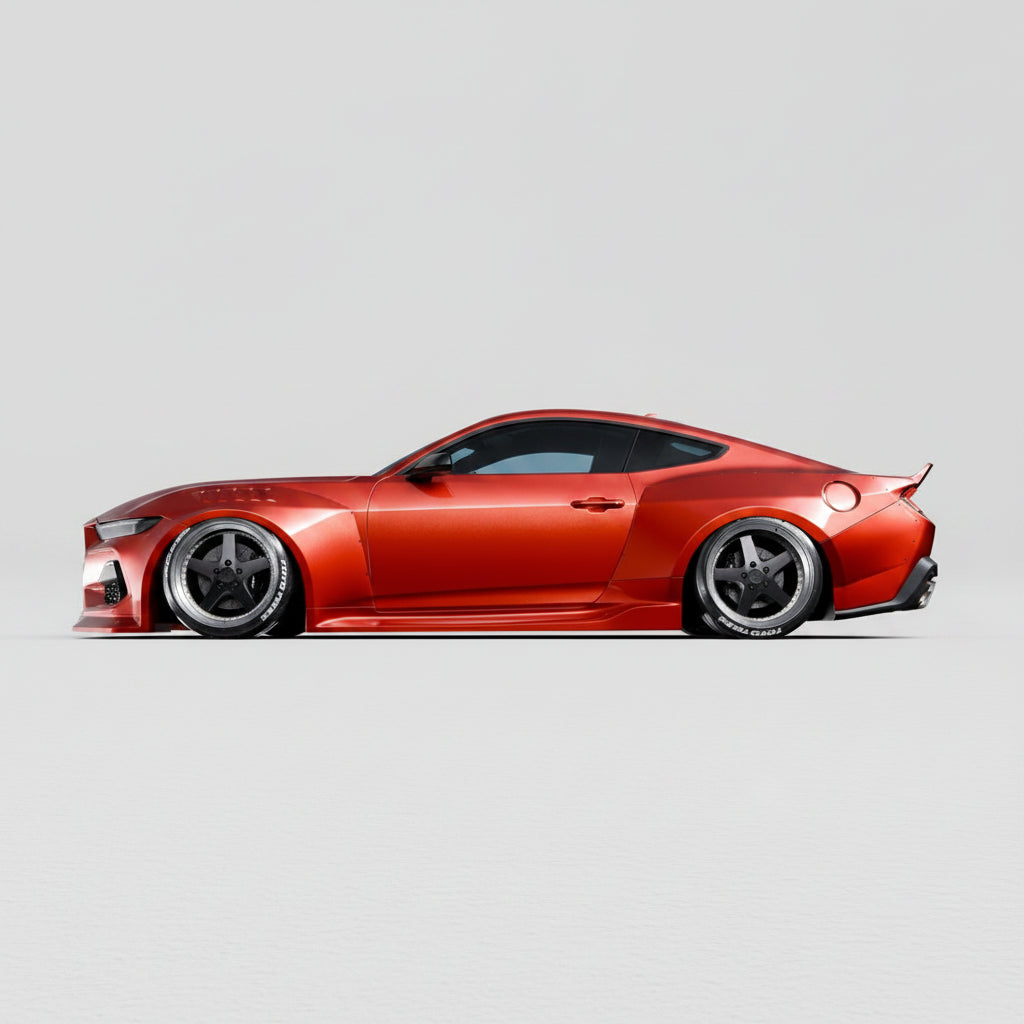 S650 widebody kit SHIROKAI Mustang