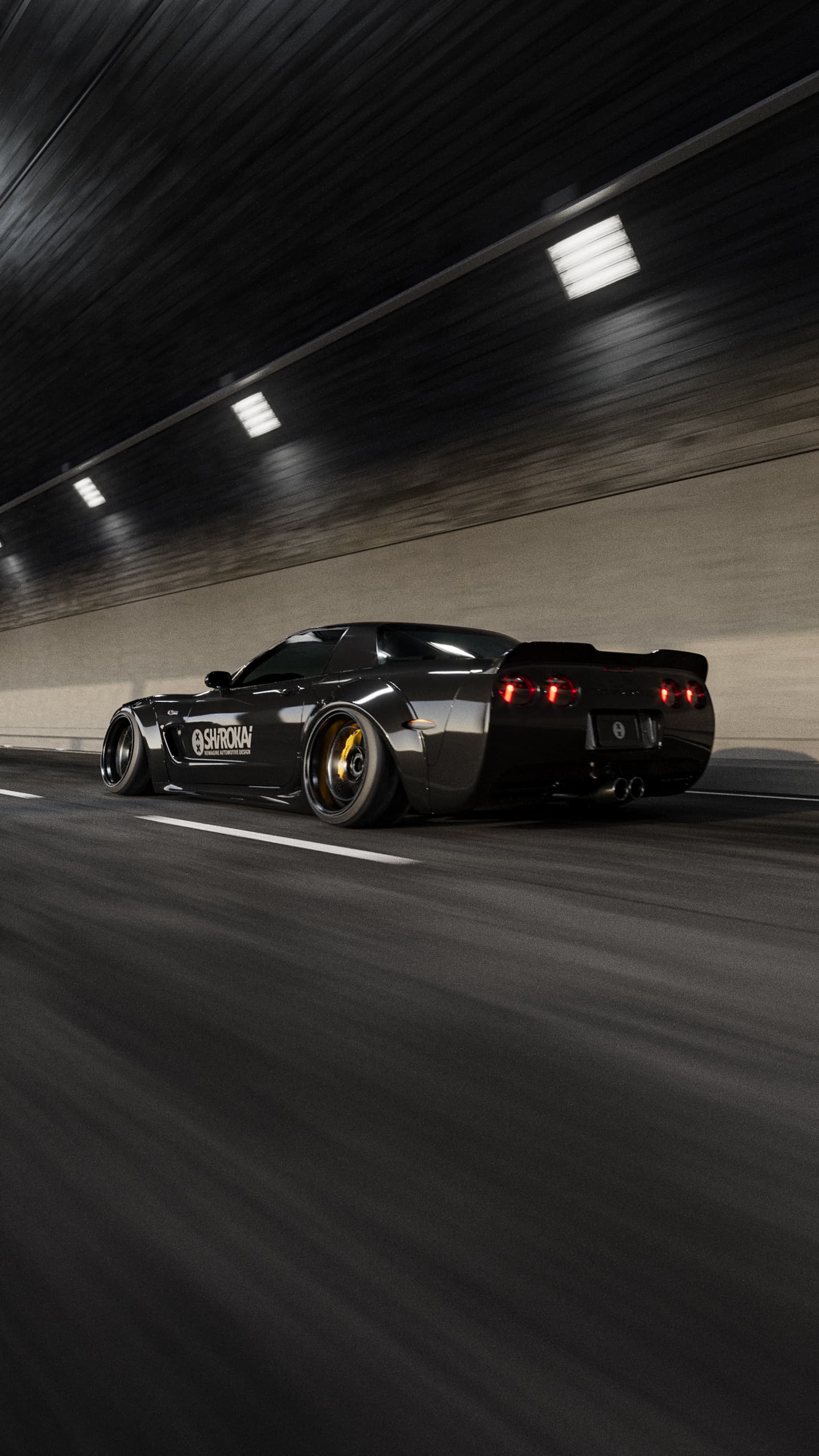 SHIROKAI Corvette C5 Widebody kit