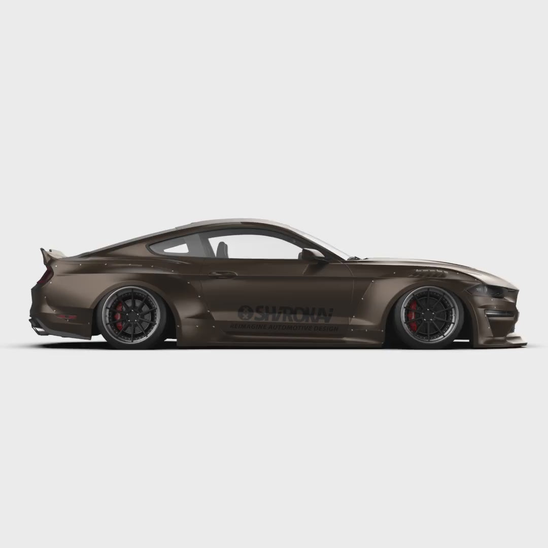 SHIROKAI Ford Mustang S550 GT 2018-2023 Widebody kit
