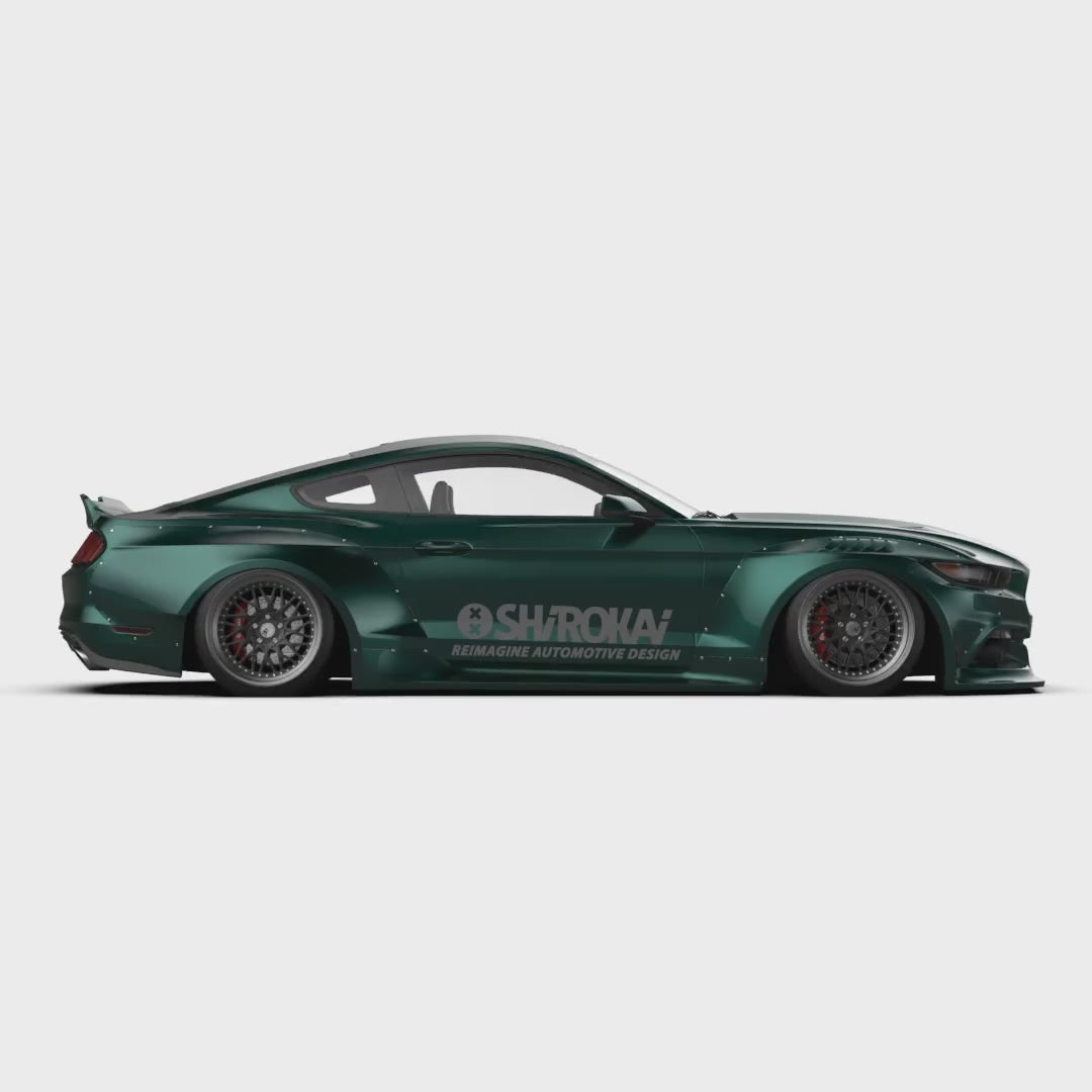 SHIROKAI Ford Mustang S550 GT 2015-2017 Widebody Kit