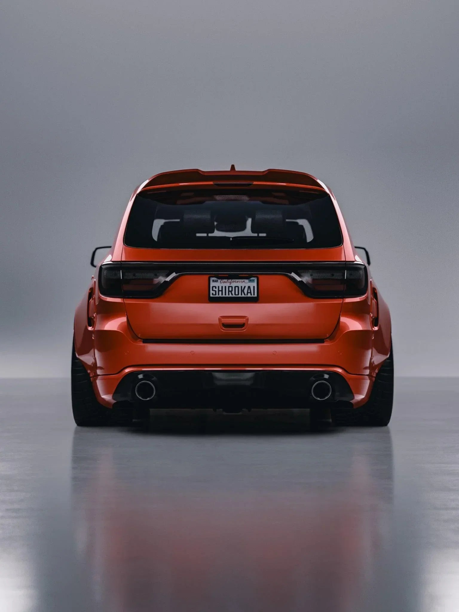 Durango Rear Spoiler SHIROKAI Dodge Durango 2014-2020 Ducktail Spoiler