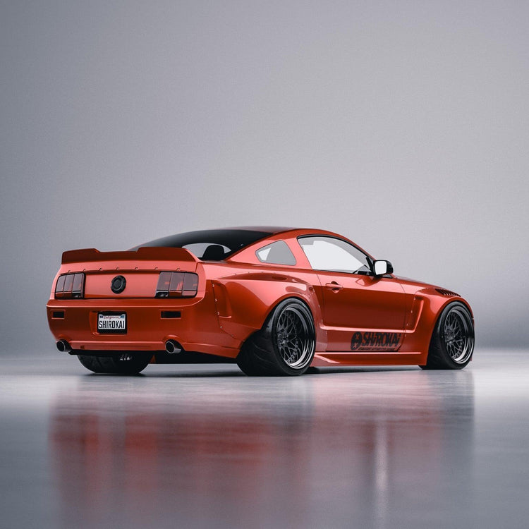 Mustang Widebody Kits — S197, S550, S650 ABS Body Kits | SHIROKAI