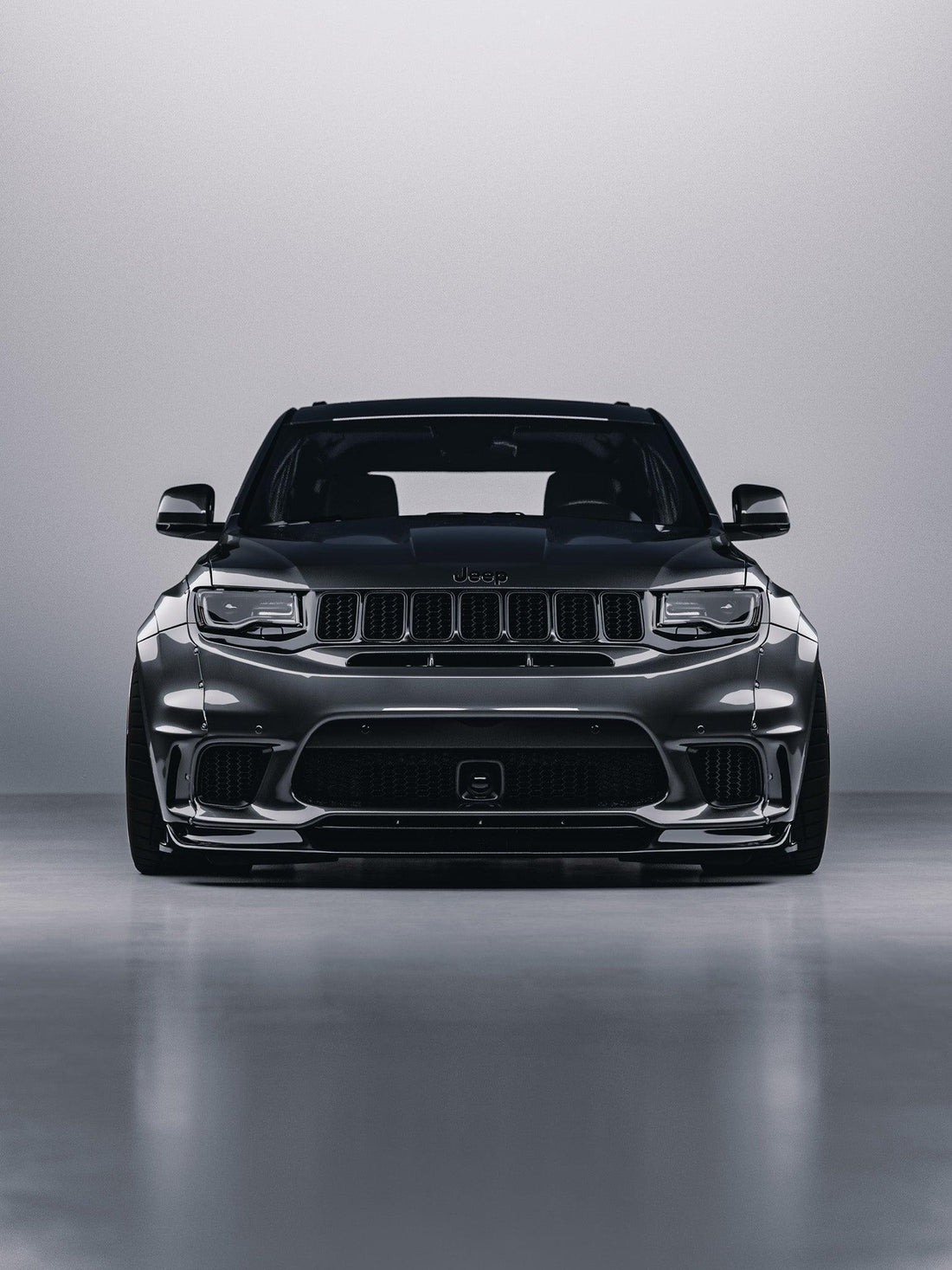Trackhack Full Design Jeep Grand Cherokee Widebody Kit | 2016-2022 Trackhawk | SHIROKAI