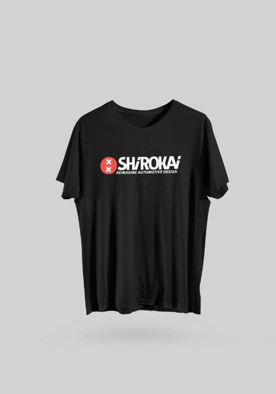 SHIROKAI Limited series T-short (long fit) black - SHIROKAI - widebody kits 
