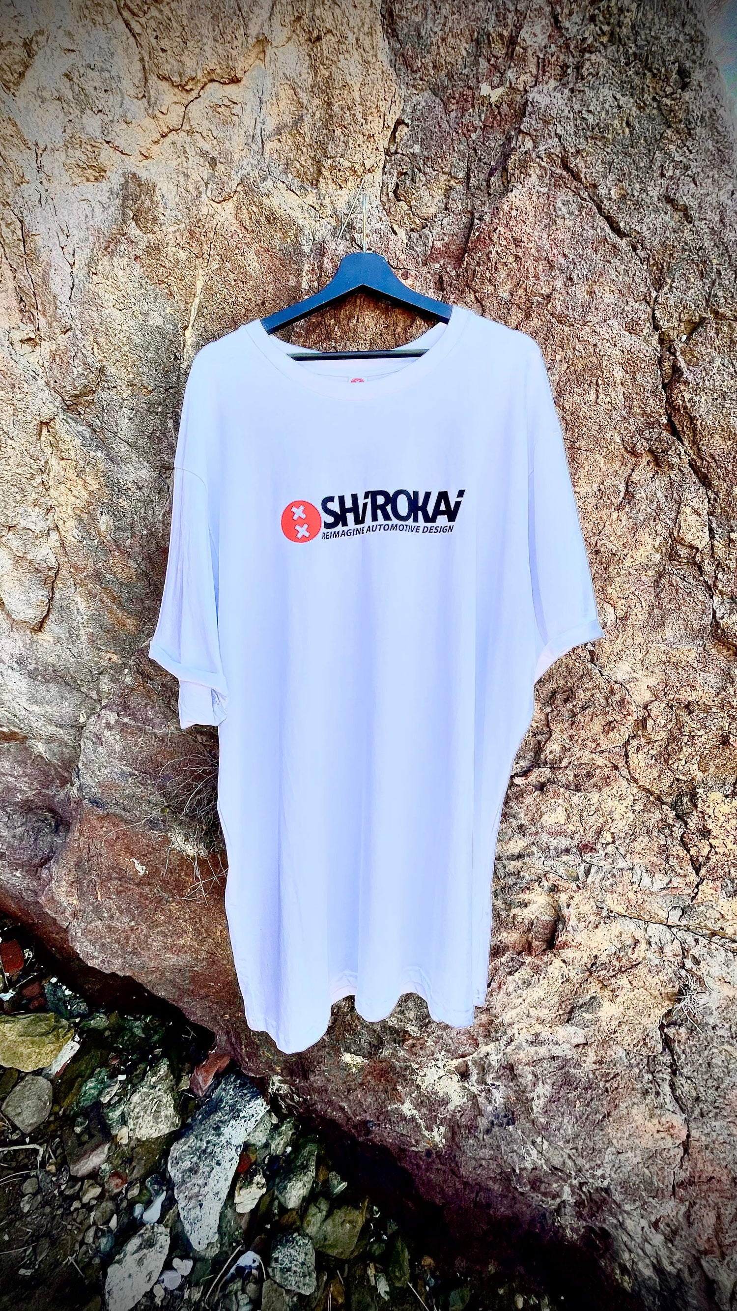 SHIROKAI Limited series T-short (long fit) White - SHIROKAI - widebody kits 