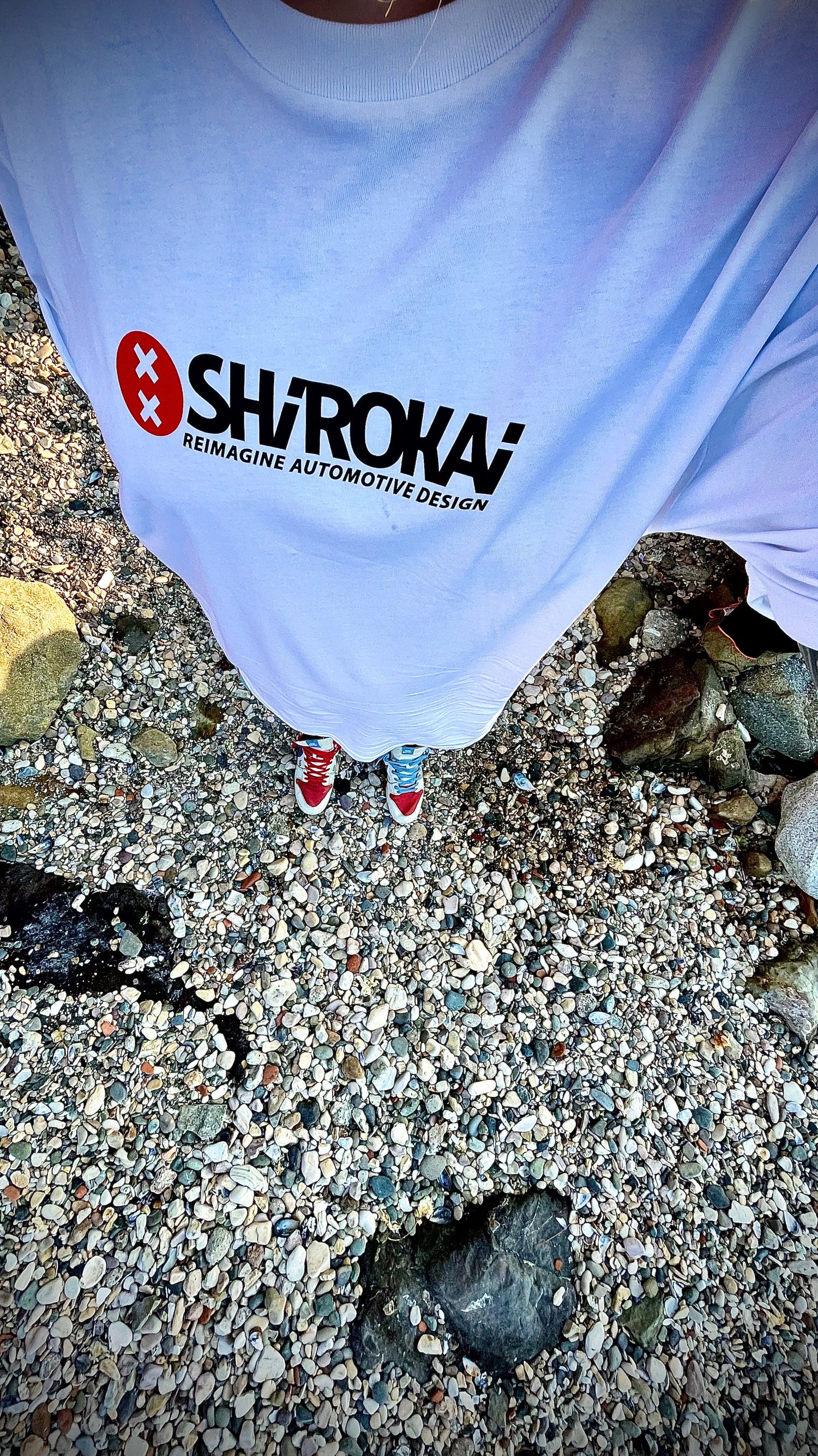 SHIROKAI Limited series T-short (long fit) White - SHIROKAI - widebody kits 