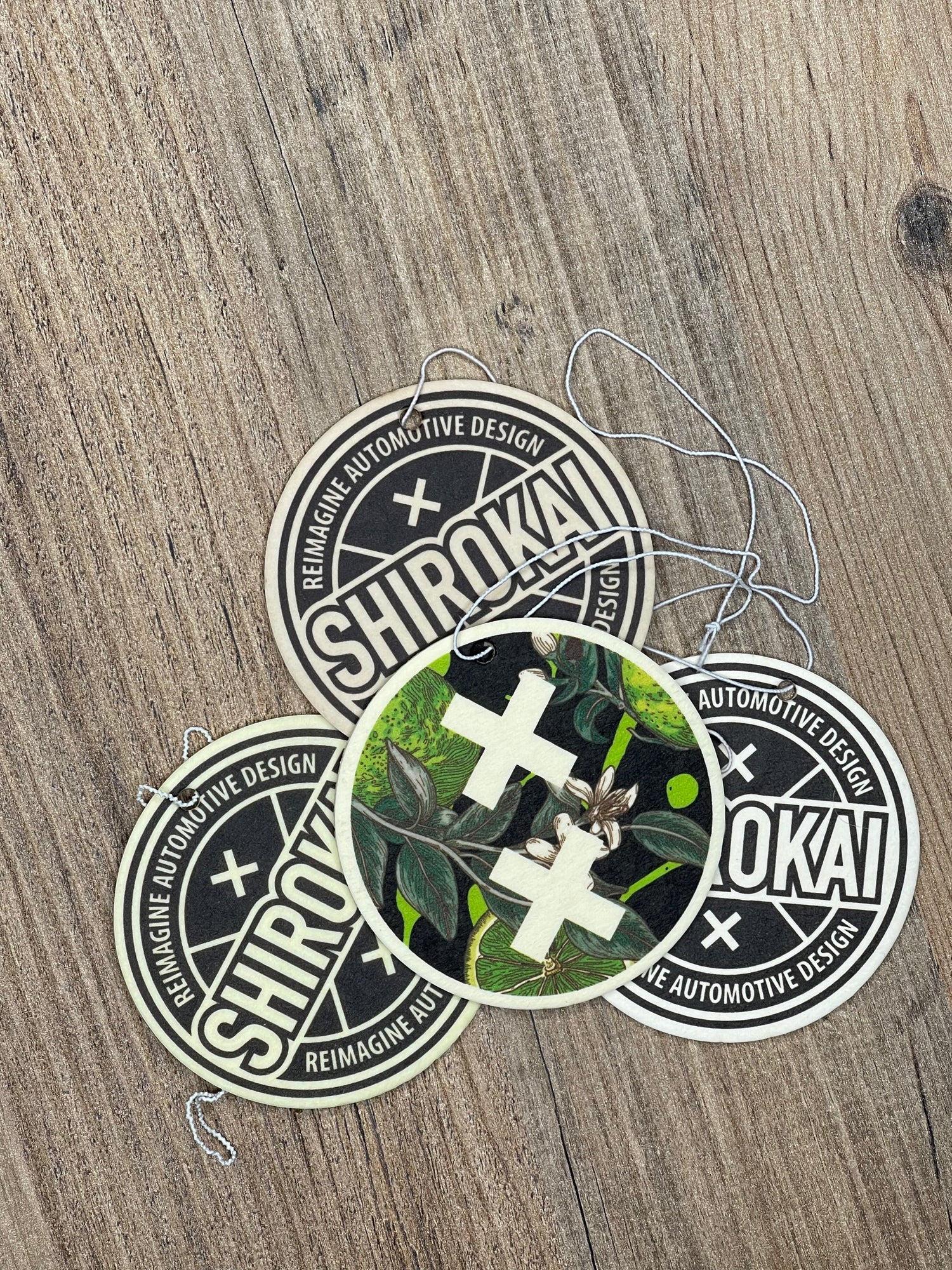 SHIROKAI Logo exclusive aroma Air-freshener - SHIROKAI - widebody kits 