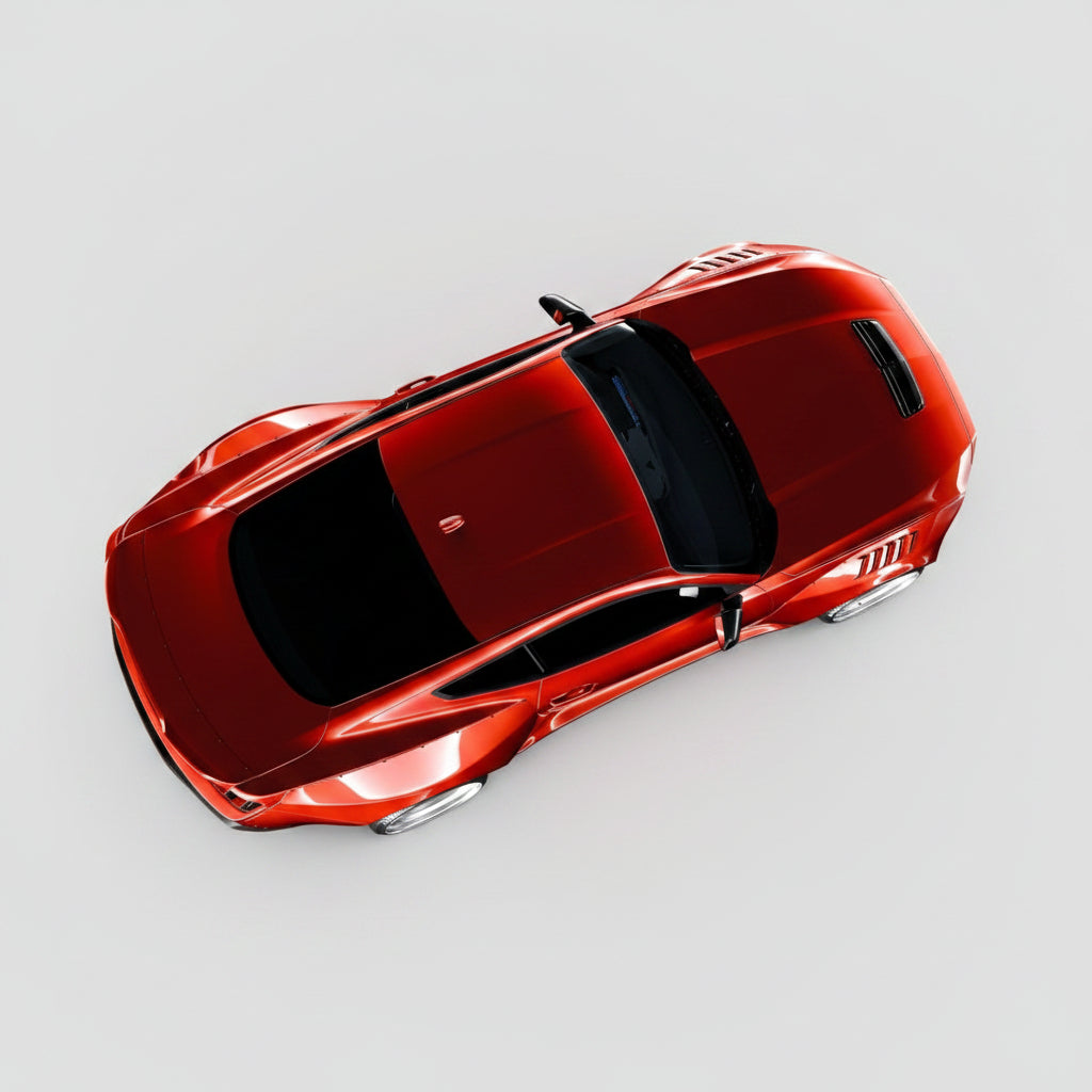 Top view widebody S650 Mustang SHIROKAI
